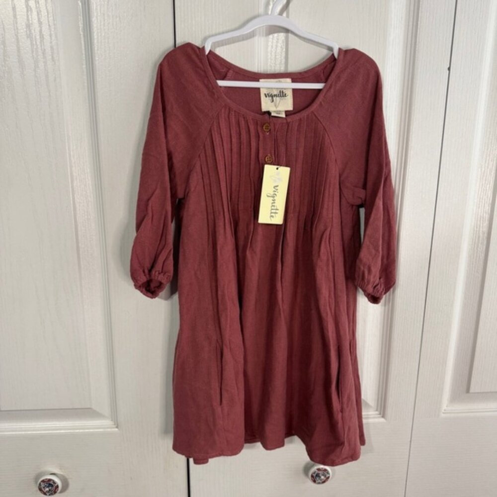 Vignette Alecia linen blend dress size 3Y